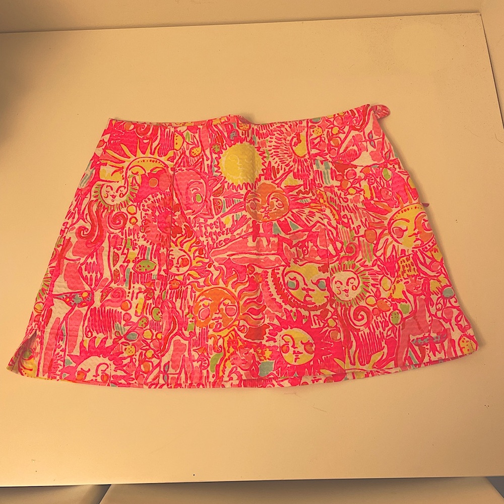 LILY PULITZER PINK NEON SKIRT / SKORT size 00